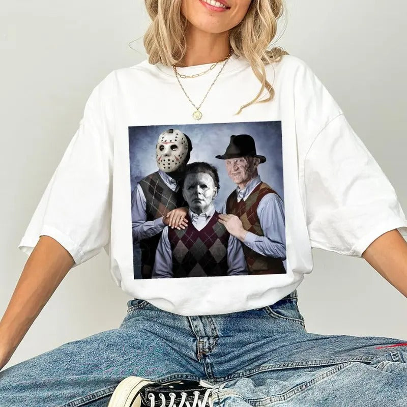 Scary Movie Three Brother Character Movie T Shirt Funny Happy Spooky Season Hoodie, Sweatshirt | HypeCrazeTee.com