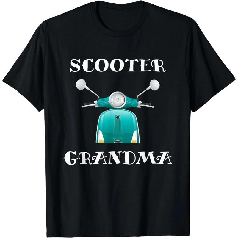 Scooter Grandma T Shirt - Funny Scooter Lover Gift Shirt Hoodie, Sweatshirt | HypeCrazeTee.com