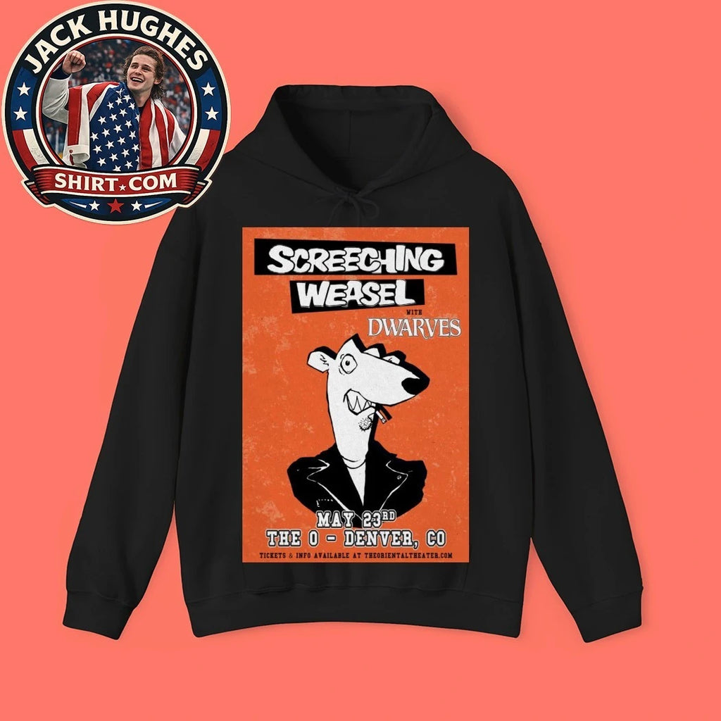 Screeching Weasel The O May 23 2026 Poster Shirt