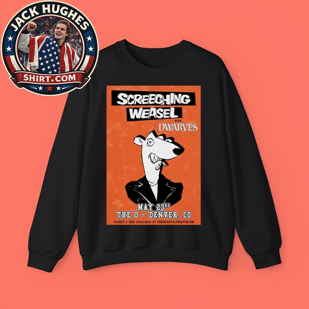 Screeching Weasel The O May 23 2026 Poster Shirt