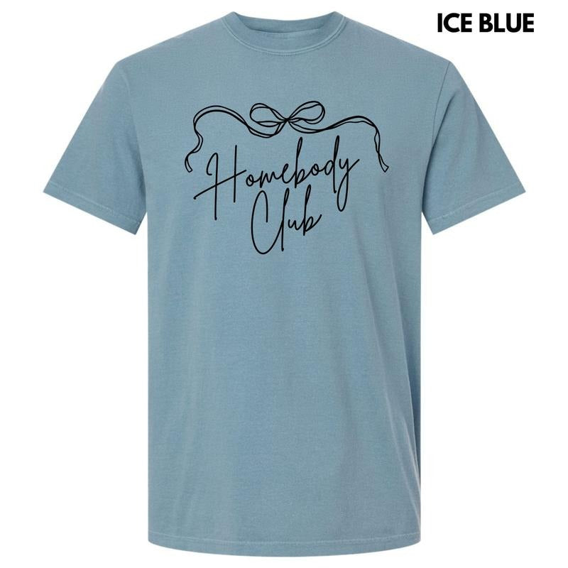 Script Homebody Club Comfort Colors 'NLB' T-Shirts, Hoodie, Sweatshirt