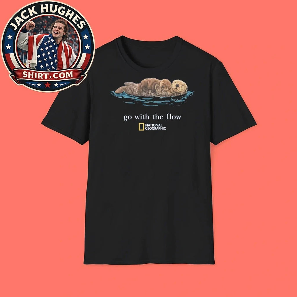 Sea Otter Go with the Flow National Geographic Shirt