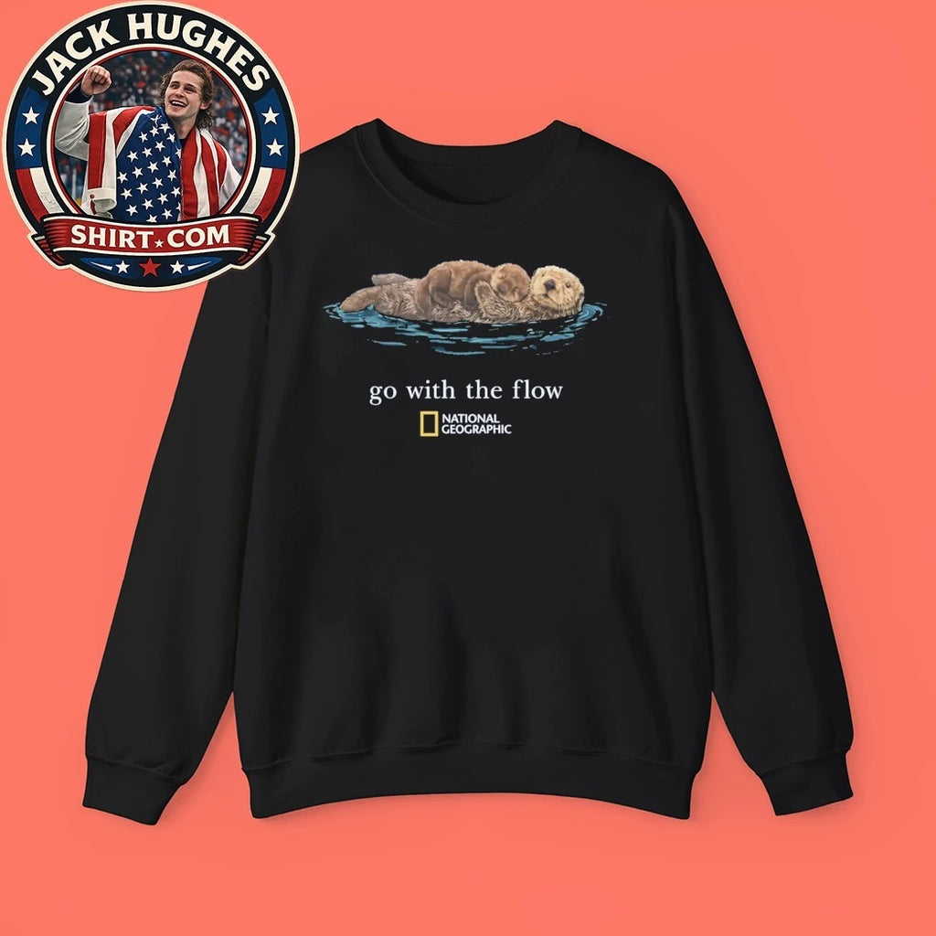 Sea Otter Go with the Flow National Geographic Shirt
