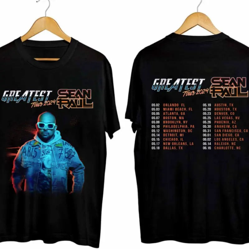 Sean Paul 2024 Tour Shirt Sean Paul Greatest Tour 2024 Shirt T-Shirts, Hoodie, Sweatshirt