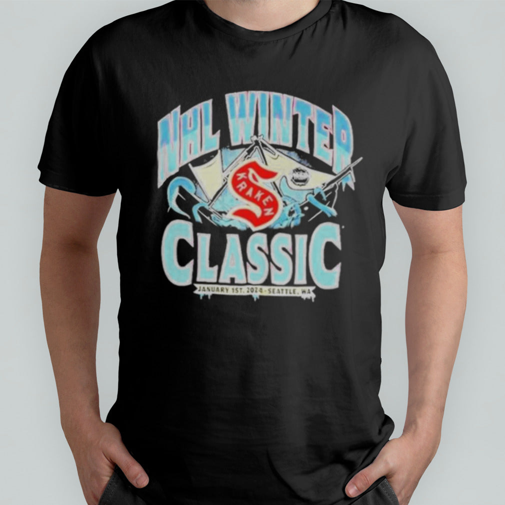 Seattle Kraken NHL 2024 Winter T Shirt