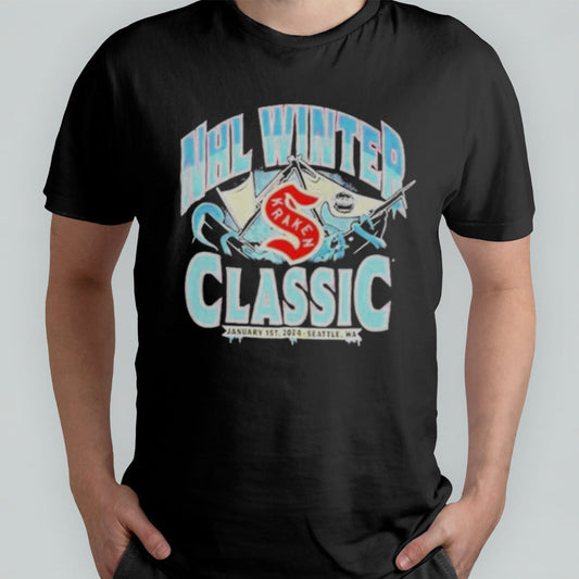 Seattle Kraken NHL 2024 Winter T Shirt