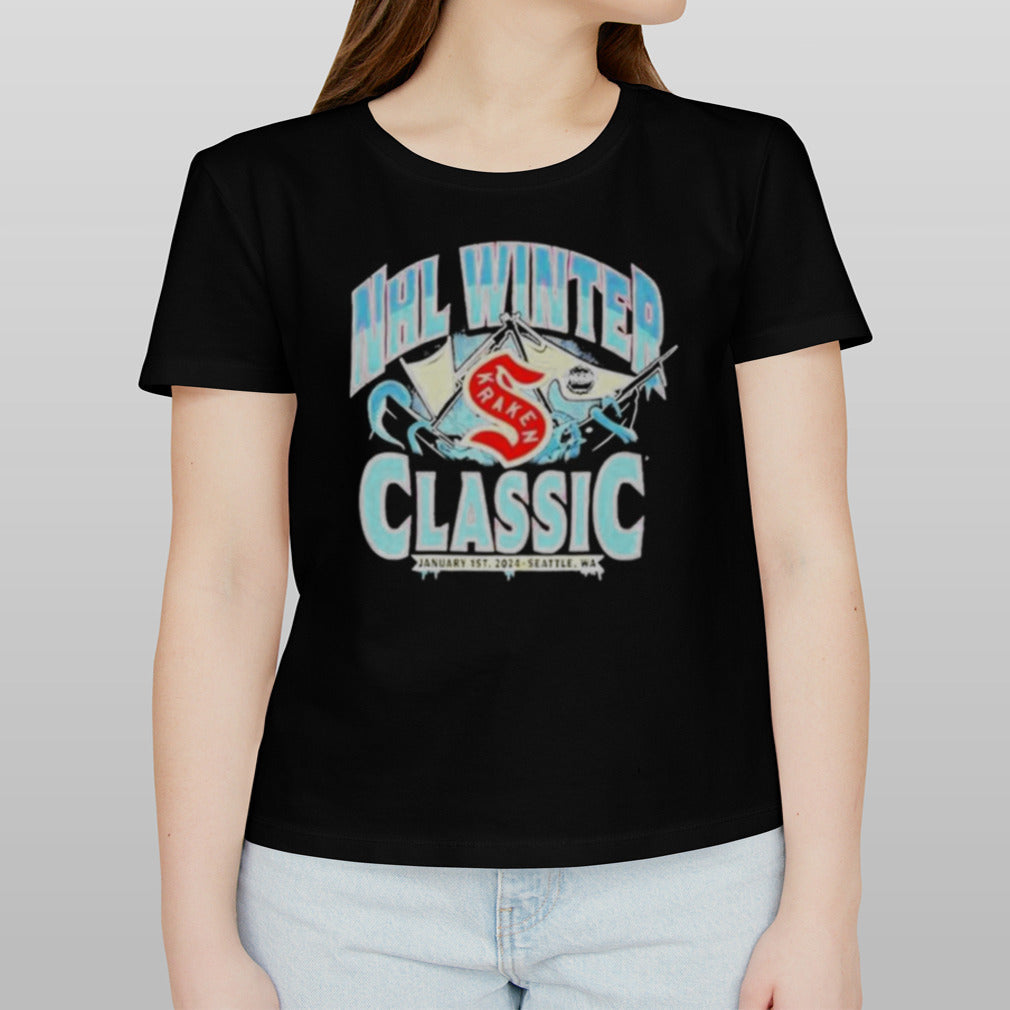 Seattle Kraken NHL 2024 Winter T Shirt