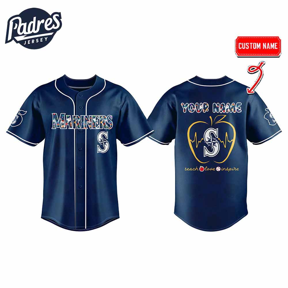 Seattle Mariners Teacher Night Baseball Jersey 2025 Outfit - Padres Jersey Oasis: Elevate Your Baseball Style Game