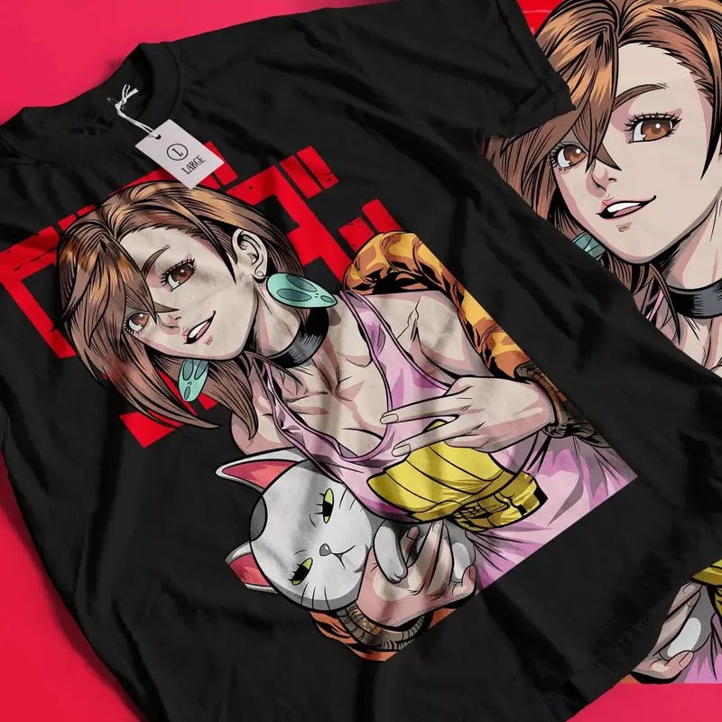 Seiko Ayase Dandadan T-Shirt Anime Cosplay Momo Okarun Unisex Shirt Gift Hoodie, Sweatshirt | HypeCrazeTee.com