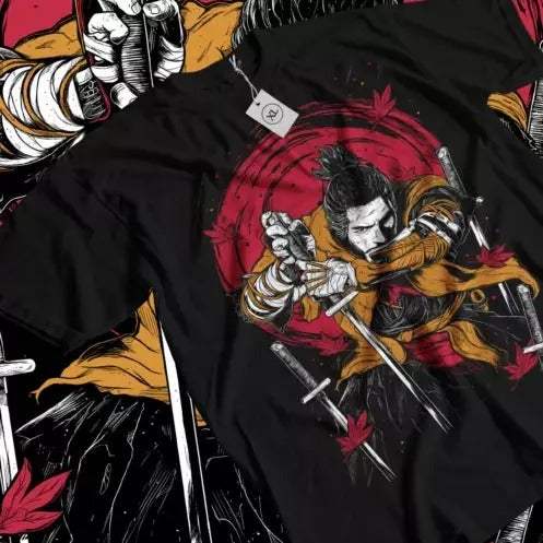 Sekiro Wolf T-Shirt Anime Vintage Special T-shirt Manga Shirts Anime Love shirt Hoodie, Sweatshirt | HypeCrazeTee.com