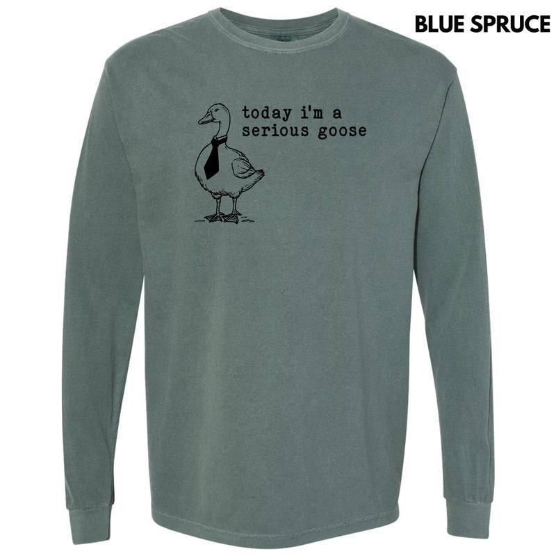 Serious Goose Long Sleeve Comfort Colors T-Shirt 'NLB' Hoodie, Sweatshirt | HypeCrazeTee.com