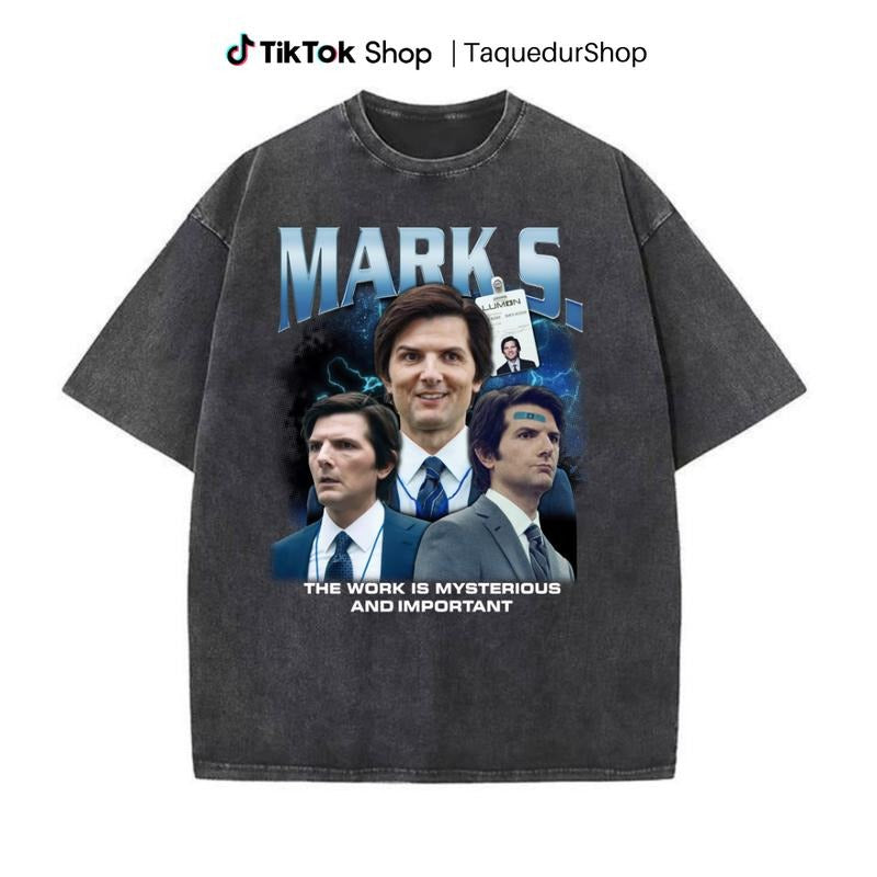 Severance Mark S. T-Shirt, Severance Graphic Tee, Vintage Style Unisex Cotton Graphic Tee, Gift for TV Lovers, Lumon,...