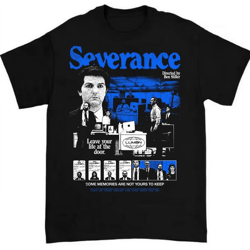 Severance TV Show Graphic Tee Lumon Industries Fan Shirt Retro T-Shirt Hoodie, Sweatshirt | HypeCrazeTee.com