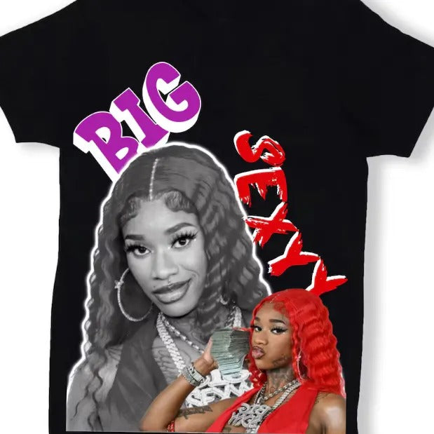 Sexyy Red Graphic T-shirt, Gift For Fans Tee Hoodie, Sweatshirt | HypeCrazeTee.com
