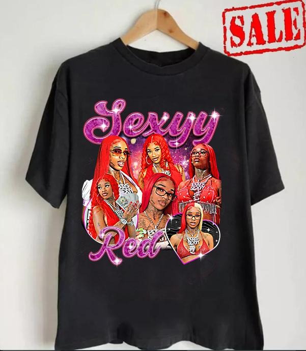 Sexyy Red Shirt, Sexyy Red tour 2023 Shirt, Rapper Sexyy Red tee Hoodie, Sweatshirt | HypeCrazeTee.com