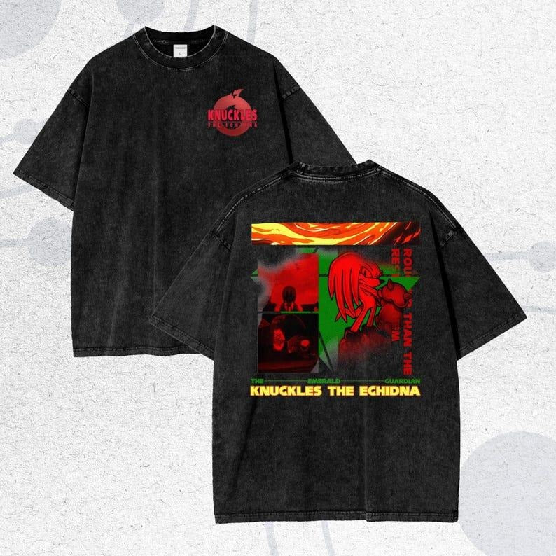 Shadow the Hedgehog Anime T-Shirt
