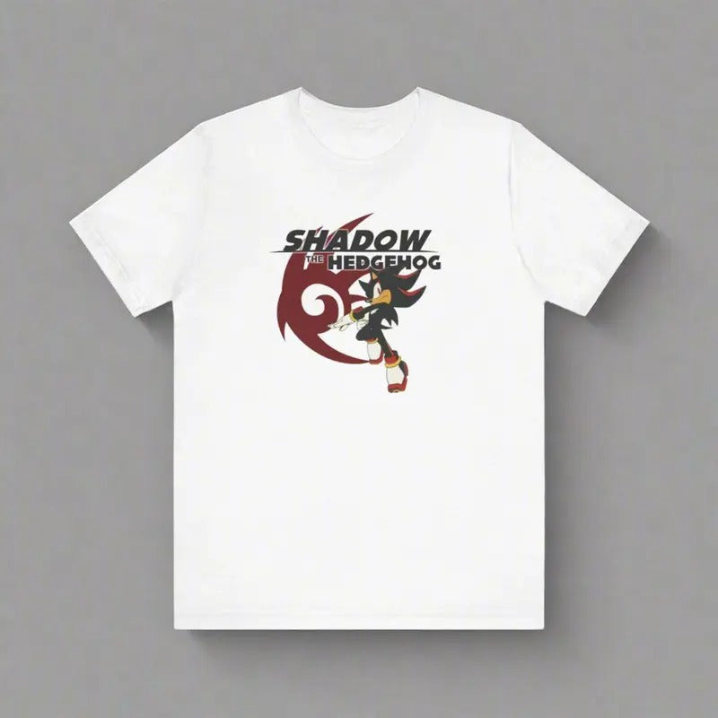 Shadow the Hedgehog Graphic Tee Tops Underwear Crewneck Menswear T Shirt Hoodie, Sweatshirt | HypeCrazeTee.com