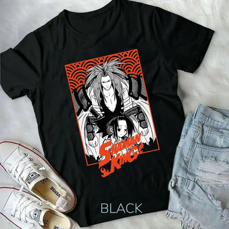 Shaman King Yoh Asakura and Amidamaru Anime Manga new top Unisex Tshirt Hoodie, Sweatshirt | HypeCrazeTee.com