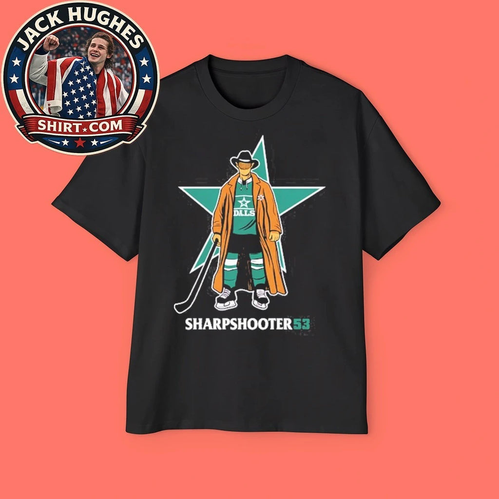 Sharpshooter 53 Wyatt Johnston Dallas Stars Shirt