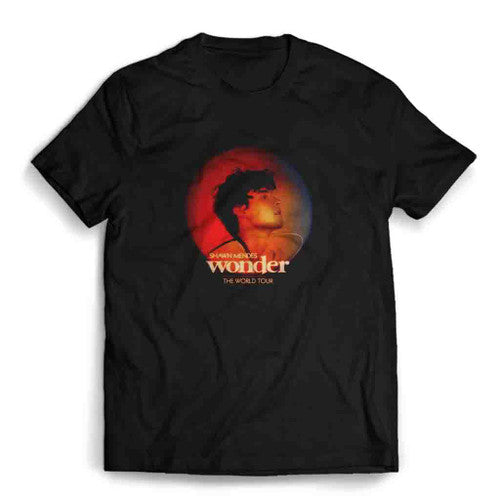 Shawn Mendes Wonder The World Tour 2022 Logo Art Mens T-Shirt Tee