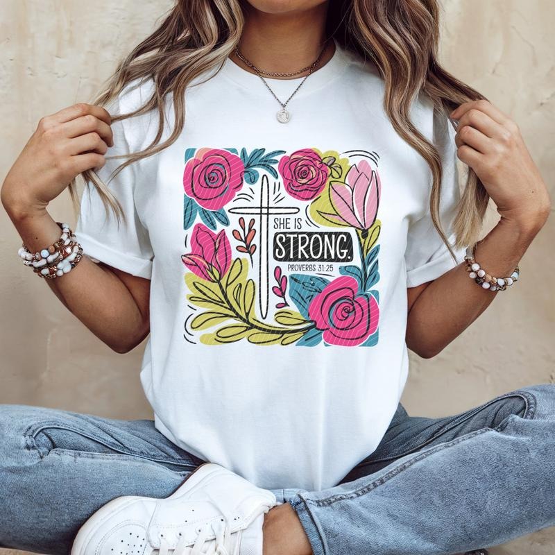 She is Strong DTF Transfers - THIS IS NOT A SHIRT Hoodie, Sweatshirt | HypeCrazeTee.com