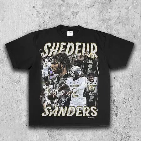 Shedeur Sanders Tee - Soft and Comfortable Shirt - Unisex - Graphic T-Shirt Hoodie, Sweatshirt | HypeCrazeTee.com