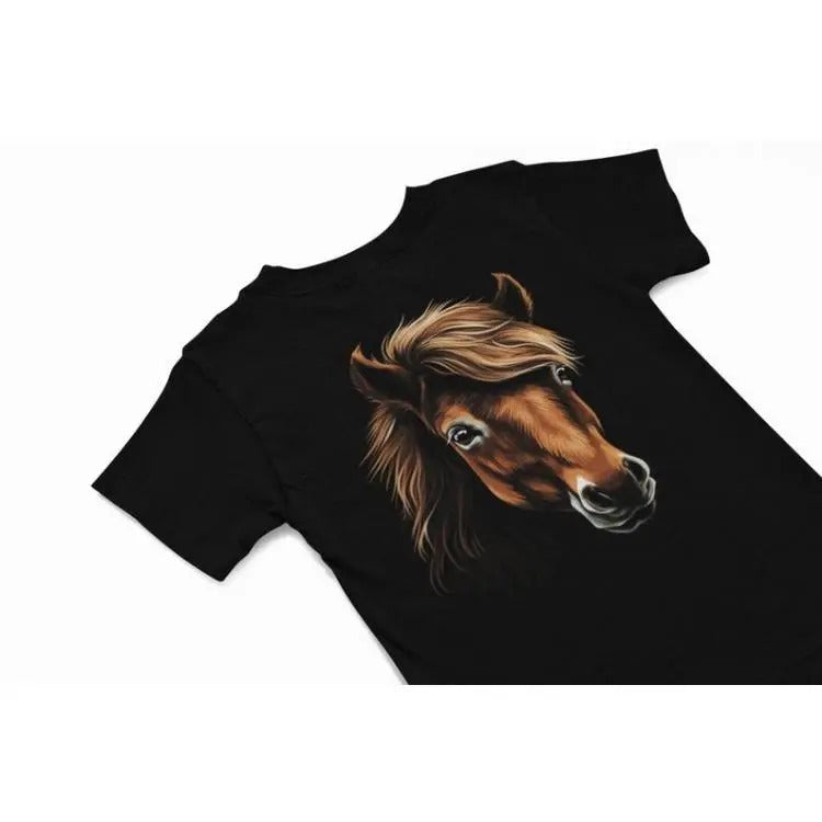 Shetland Pony T-Shirt, Pony breed tee, Equus t shirt, Equestrian t shirt, Pony lover gift, wild pony Tee, Pony lover...