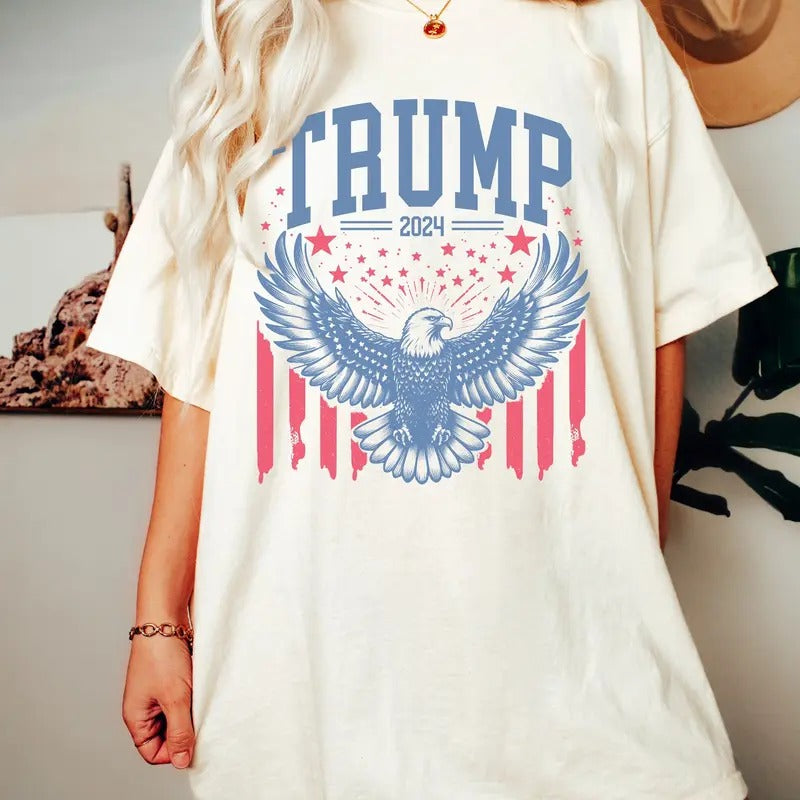 Shirt Trump Shirt American Flag Shirt Pro Trump Shirt Pro America Shirt Trump 2024 Shirt Republican Shirt MAGA 2024 Top...