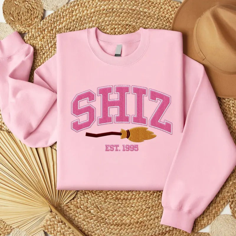 Shiz Sweatshirt Embroidered Wickeds Movie, Wicked Glitter Tshirt, Best Wickeds Gift Hoodie | HypeCrazeTee.com