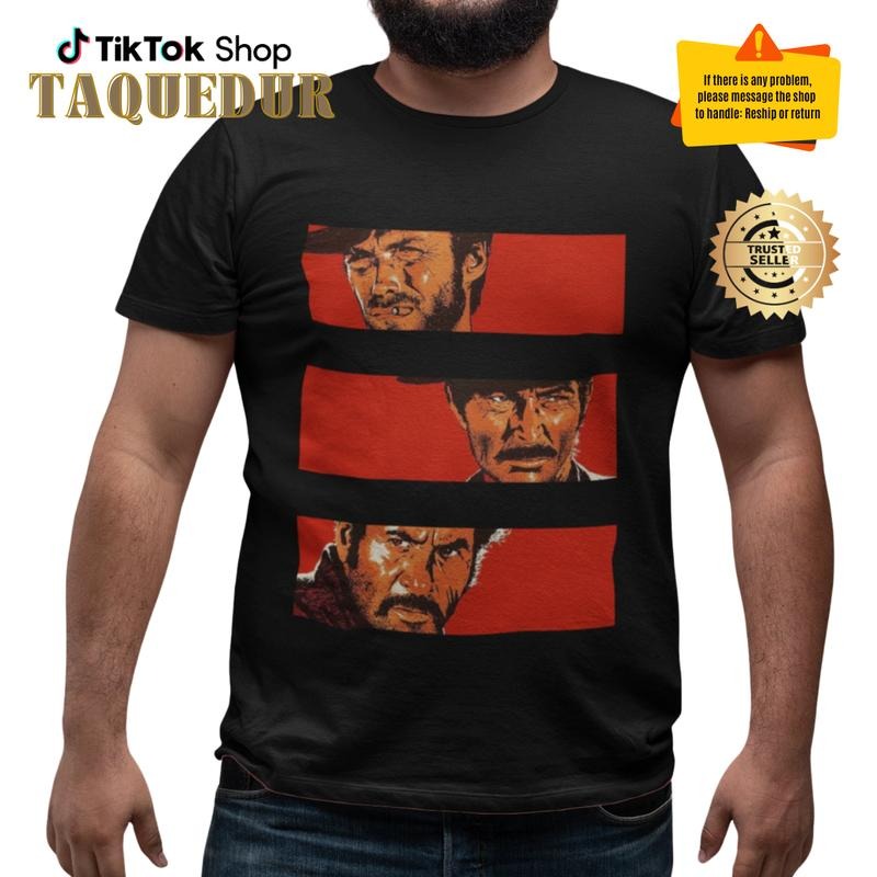 The Good, The Bad and The Ugly - Movie / Show, Unisex T-Shirt, Clint Eastwood T-Shirt Hoodie, Sweatshirt | HypeCrazeTee.com