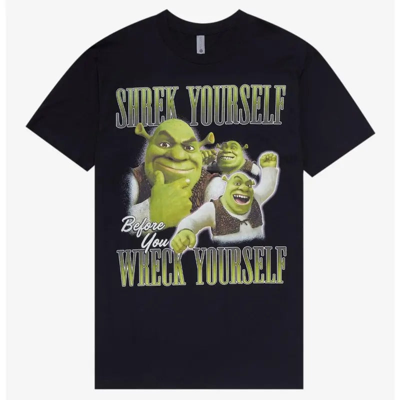 Shrek Retro Shrek Yourself T-Shirt Hoodie, Sweatshirt | HypeCrazeTee.com
