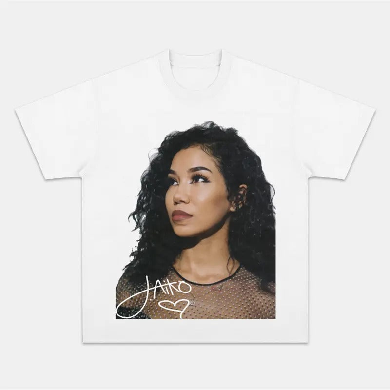 Signature Jhene Aiko Cotton Shirt, Stylish Graphic Tee for Menswear and Womenswear Hoodie, Sweatshirt | HypeCrazeTee.com