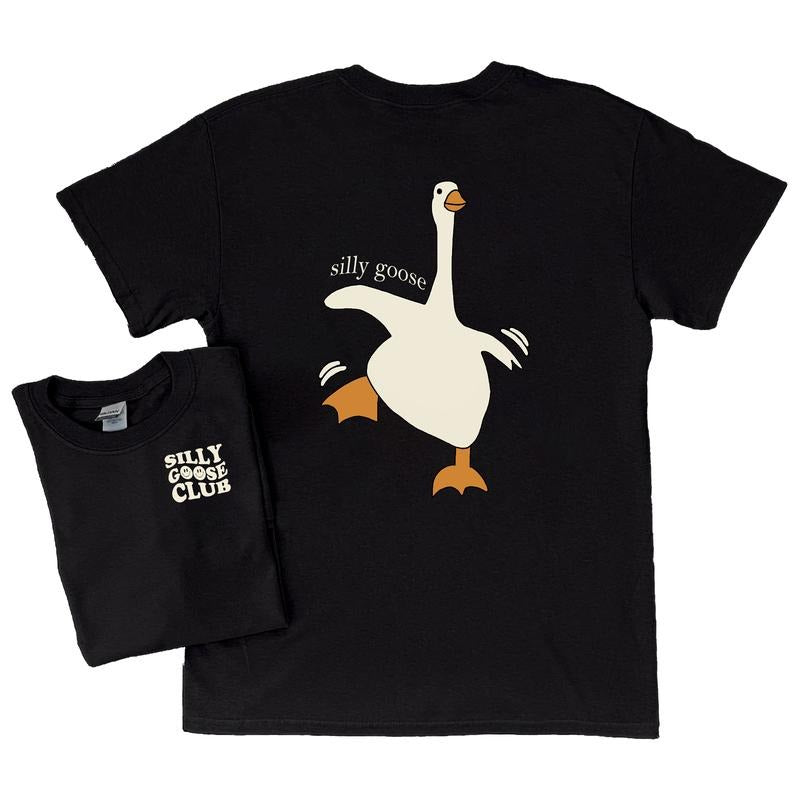 Silly Goose Club T-Shirt Casual Graphics Top Hoodie, Sweatshirt | HypeCrazeTee.com
