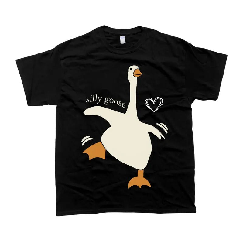 Silly Goose Tshirt, Cute Duck Graphic Tshirt, Nursing Student Shirt, unisex shirt, movie fan gift, gift for her, gift for...