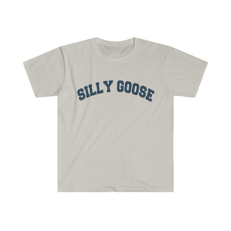 Silly Goose Varsity Style Funny Meme  T-shirt, sweater and Hoodie Sweatshirt | HypeCrazeTee.com