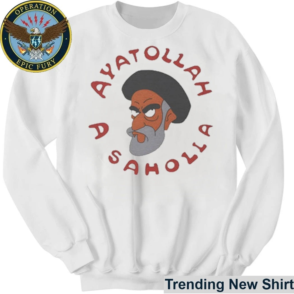 Simpsons Ayatollah T-Shirt Deep Cut Retro Cartoon Reference Shirt