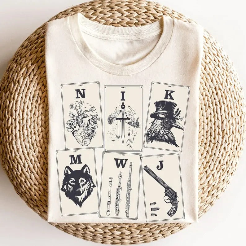 Six of crows shirt, No mourners merch, Ketterdam crow club, Kaz Brekker T-Shirt, Inej tshirt, Nina Jesper Matthias, No...