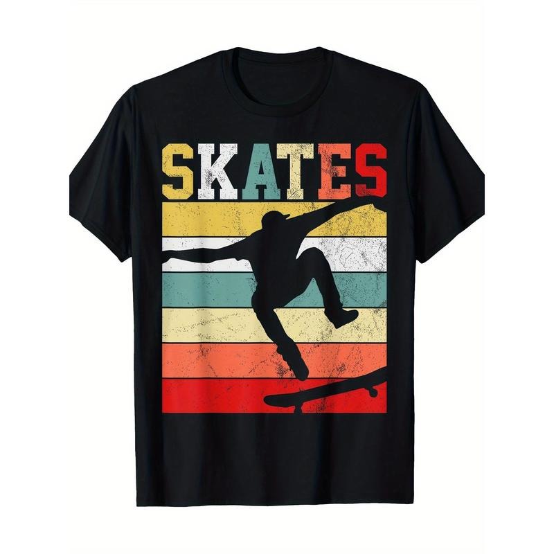 Skateboard Retro Skateboard T-shirt 100% cotton T-shirt Made in USA Hoodie, Sweatshirt | HypeCrazeTee.com