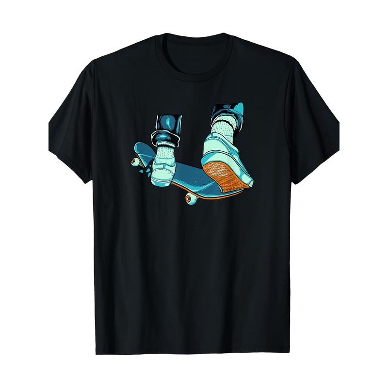 Skateboarder - Skateboarder T-shirt 100% cotton T-shirt Made in USA Hoodie, Sweatshirt | HypeCrazeTee.com