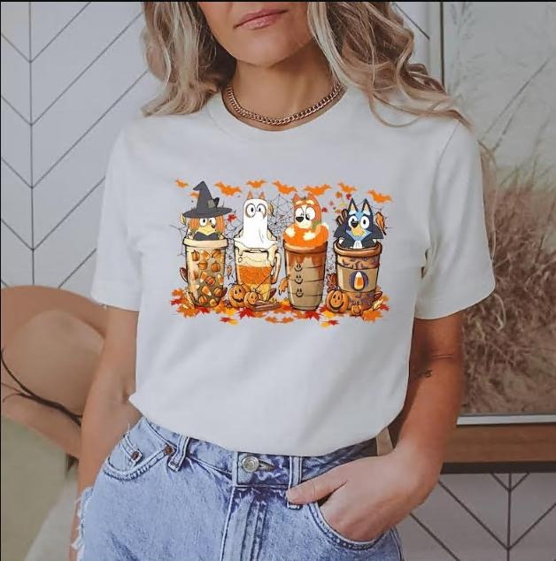 Skeleton Blu.ey Coffee Cups Shirt,Coffee Cups Sweatshirt,Skull Coffee Cup Shirt Hoodie | HypeCrazeTee.com