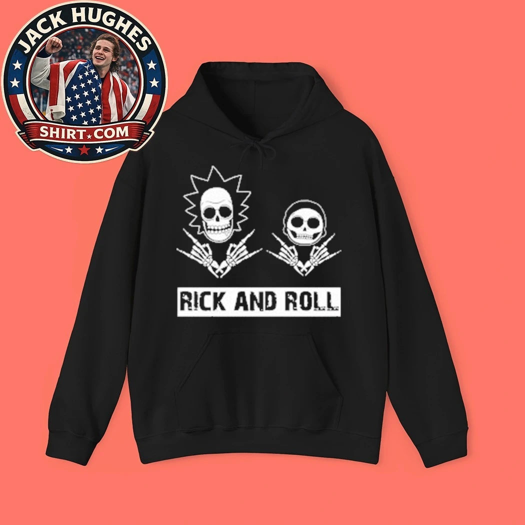 Skulls Rock And Roll Shirt Bold Graphic Style for Rock Culture T-Shirt