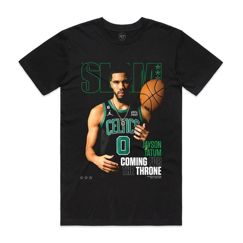 Slam Cover T-Shirt - Jayson Tatum (Slam 241), 100% Cotton Unisex Shirt, Gift For Fan Hoodie, Sweatshirt | HypeCrazeTee.com