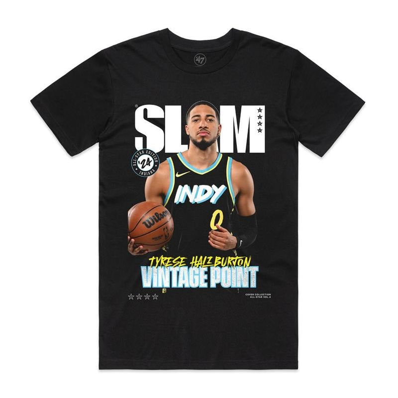 Slam Cover T-Shirt - Tyrese Haliburton (All-Star Vol 4) T-Shirt, 100% Cotton Unisex Shirt, Gift For Fan Hoodie, Sweatshirt