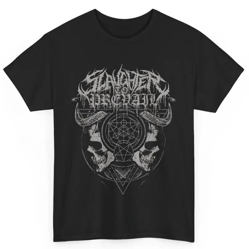 Slaughter To Prevail TShirt, Metal Band Shirt, Slaughter To Prevail Merch Unisex T-Shirt Cotton Menswear Hoodie, Sweatshirt