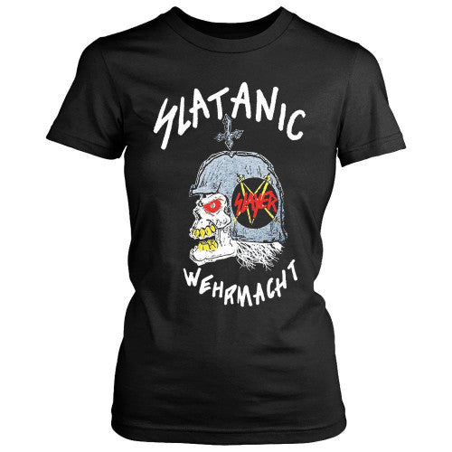 Slayer Slatanic Wehrmacht Tour Retro Women's T-Shirt Tee