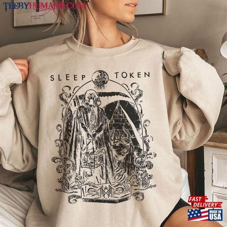 Sleep Rock Token Band Sweatshirt Take Me Back To Eden Chokehold Sweatshirt Unisex T-Shirts, Hoodie | HypeCrazeTee.com