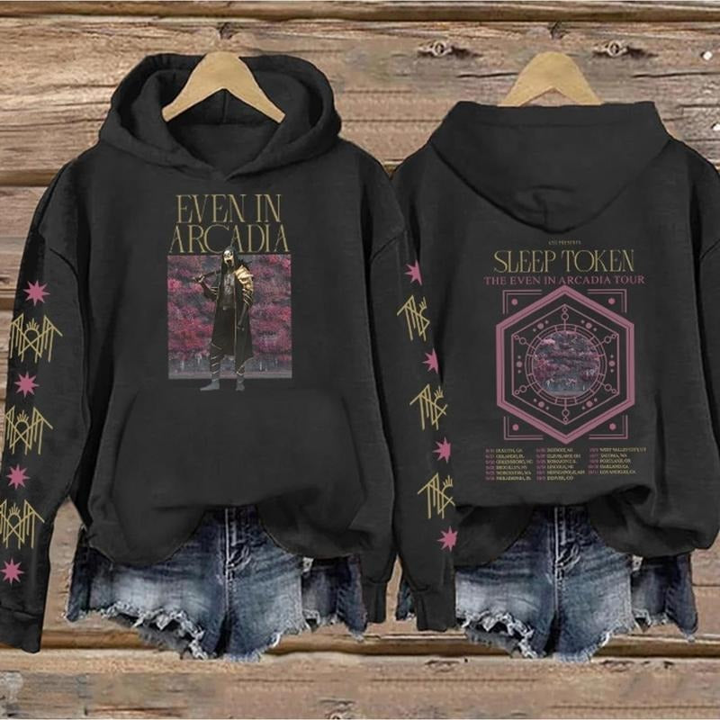 Sleep Token - EVEN IN ARCADIA Type 2 Print Vintage Sweatshirt - Hoodie, Gift For Fan Sleeves With Designss WI3 T-Shirts