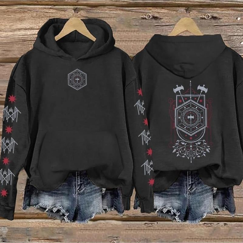 Sleep Token - THE EVEN IN ARCADIA TOUR RETRO LOGO Type 3 Print Vintage Sweatshirt - Hoodie, Gift For Fan Sleeves With...