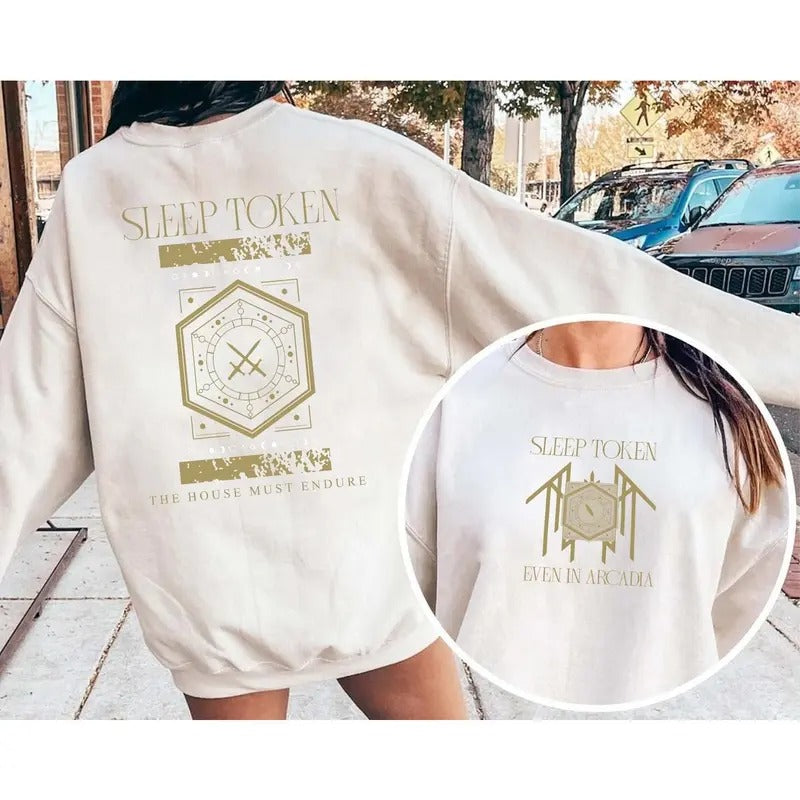 Sleep Token 2 Sides THE EVEN IN ARCADIA TOUR T-Shirt, Comfort Colors T-Shirt, Sweatshirt, Hoodie Gift For Fan Type 5 3KVLWL