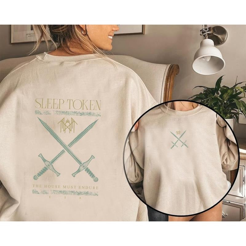 Sleep Token 2 Sides THE EVEN IN ARCADIA TOUR T-Shirt, Comfort Colors T-Shirt, Sweatshirt, Hoodie Gift For Fan Type 8 7HHCGQ